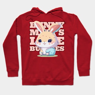 Bunny mum's love bunnies Hoodie